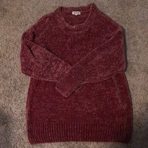 Oversized Chenille Sweater - Size L